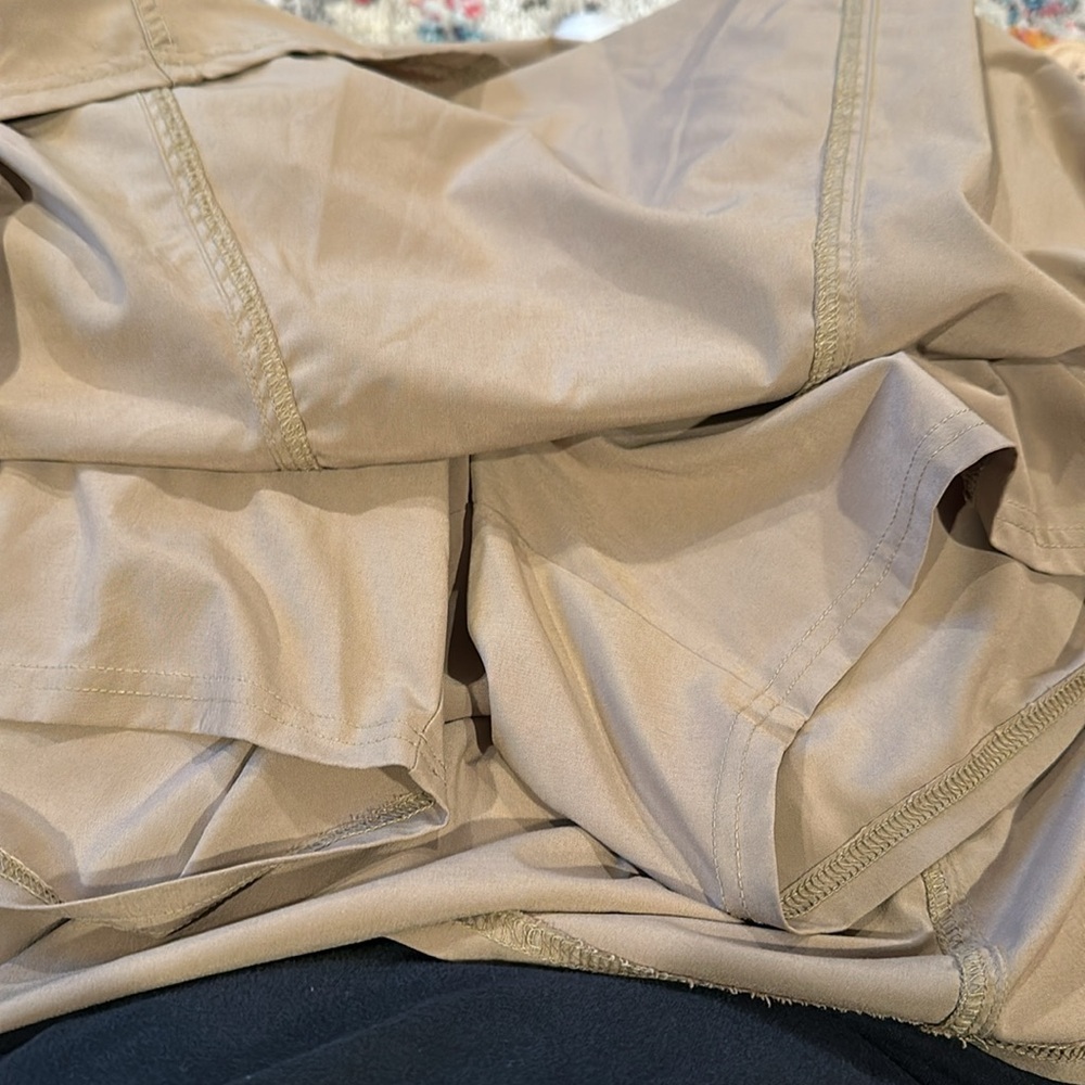 ATHLETA WHEREVER SKORT SKIRT TAN KHAKINA 6 - Picture 10 of 13